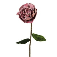 20 луксузен декоративен декоративен розов розов кадифе цвет