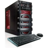 Cybertronpc Црвен гејминг десктоп компјутер