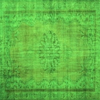 Ахгли Компанија Затворен Круг Персиски Зелен Традиционален Простор Килими, 4 ' Круг