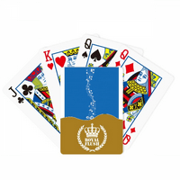 Сина Енергетска Музика 5-Ле Персонал Кралската Флеш Покер Игра Картичка Игра