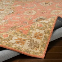 Уметнички ткајачи Чака Руст Традиционален килим од 12 '15'