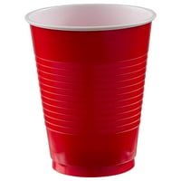 Црвена Партија Пластични Чаши-Оз