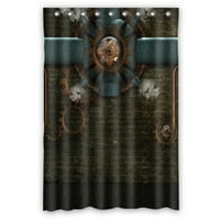 Steampunk misc метални гаџети запчаници цевки Парен Туш Завеса И Куки За Домашен Декор
