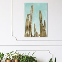 Природа и пејзаж злато кактус пустински пејзажи сликање платно уметничко печатење