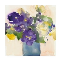 Трговска марка ликовна уметност „цветни убавици I“ платно уметност од Самуел Диксон