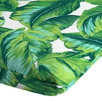 Главни палми лисја на отворено Адирондак стол перница, зелена, 18 52,5